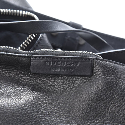 Givenchy Pebbled Calfskin Pyramid Tote Black 7 of 11