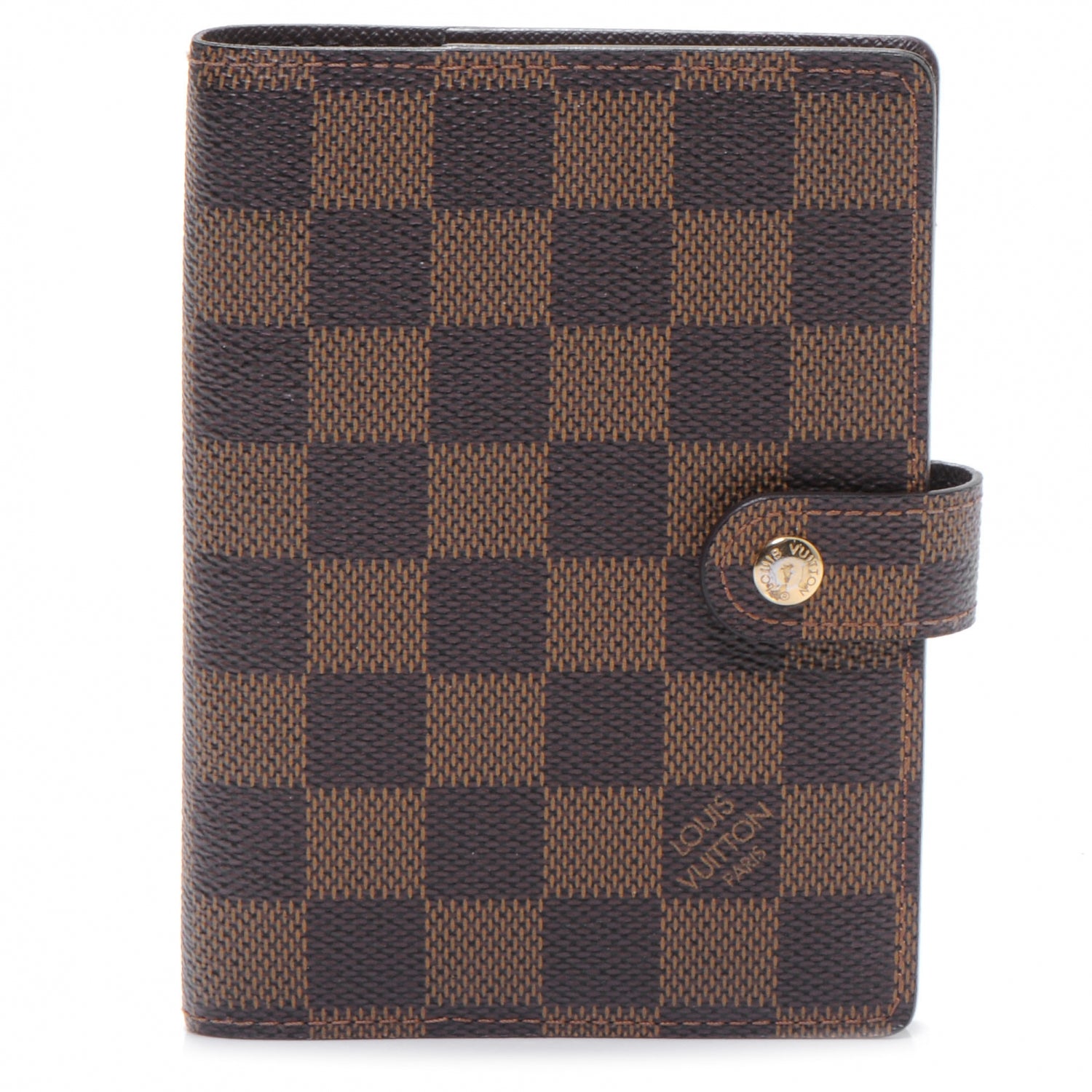Louis Vuitton Damier Ebene Small Ring Agenda 1 of 7