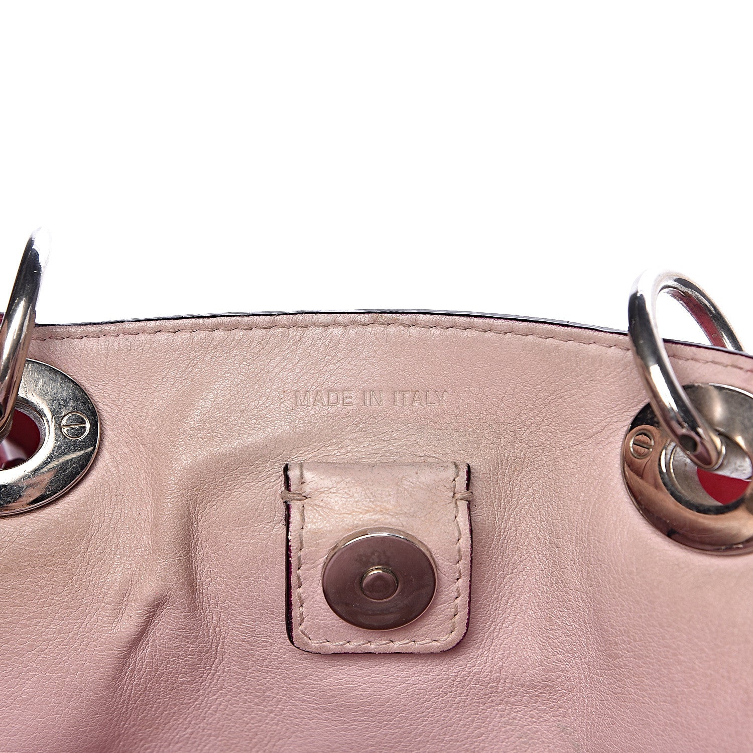 Christian Dior Bullcalf Medium Diorissimo Tote Pink 7 of 24