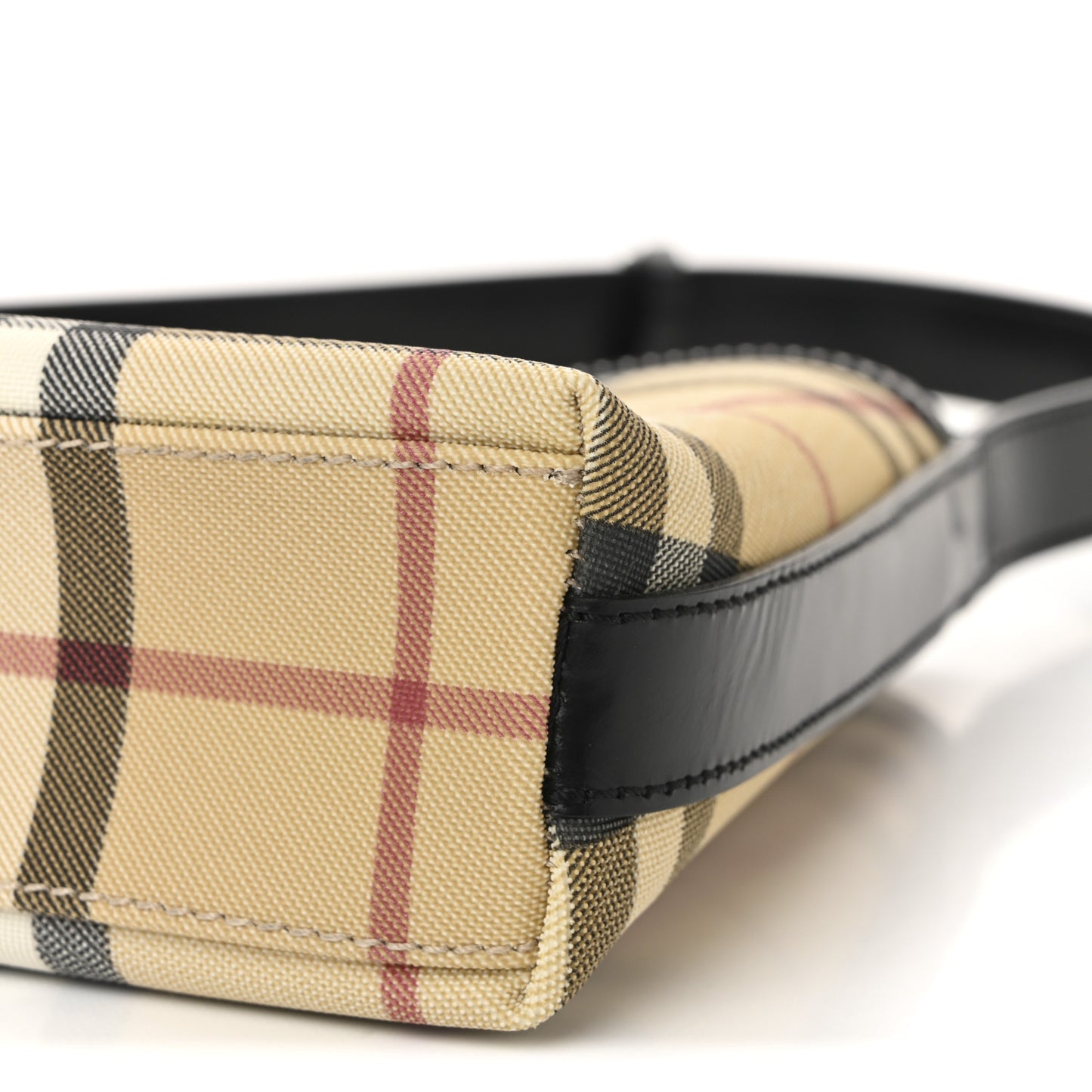 Vintage Check Shoulder Bag Black