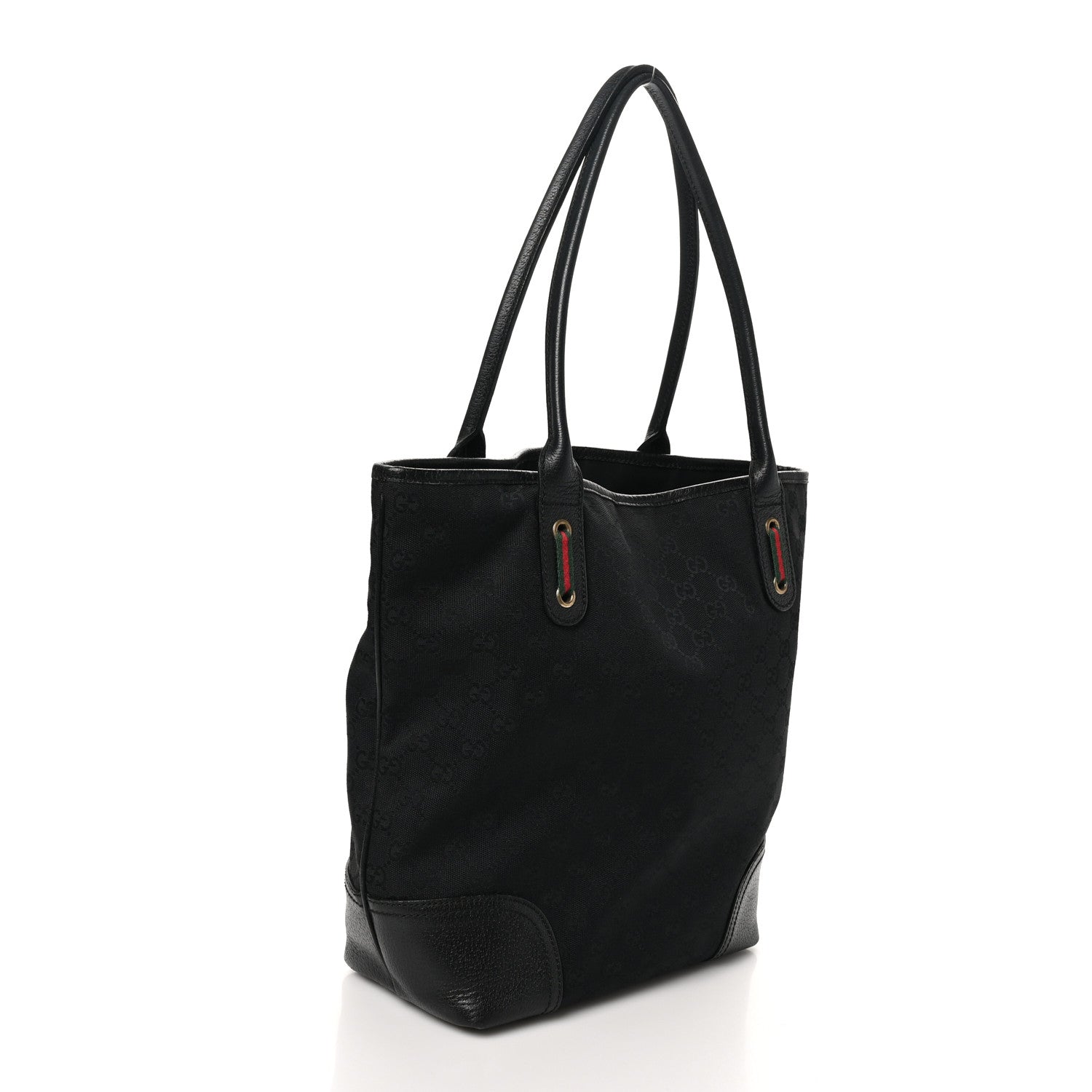 Gucci Monogram Medium Princy Tote Black 3 of 11