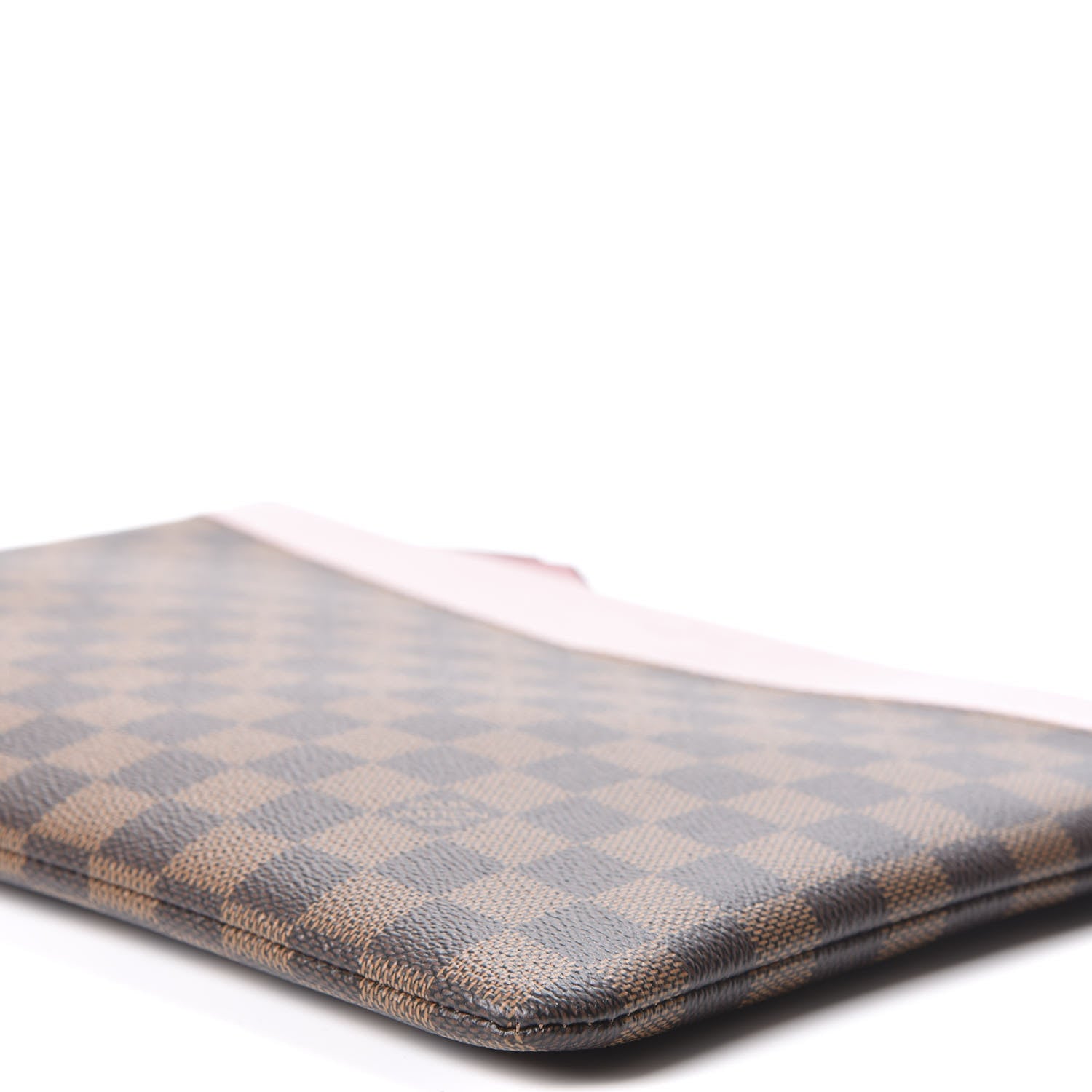 Louis Vuitton Damier Ebene Daily Pouch Rose Poudre 6 of 9