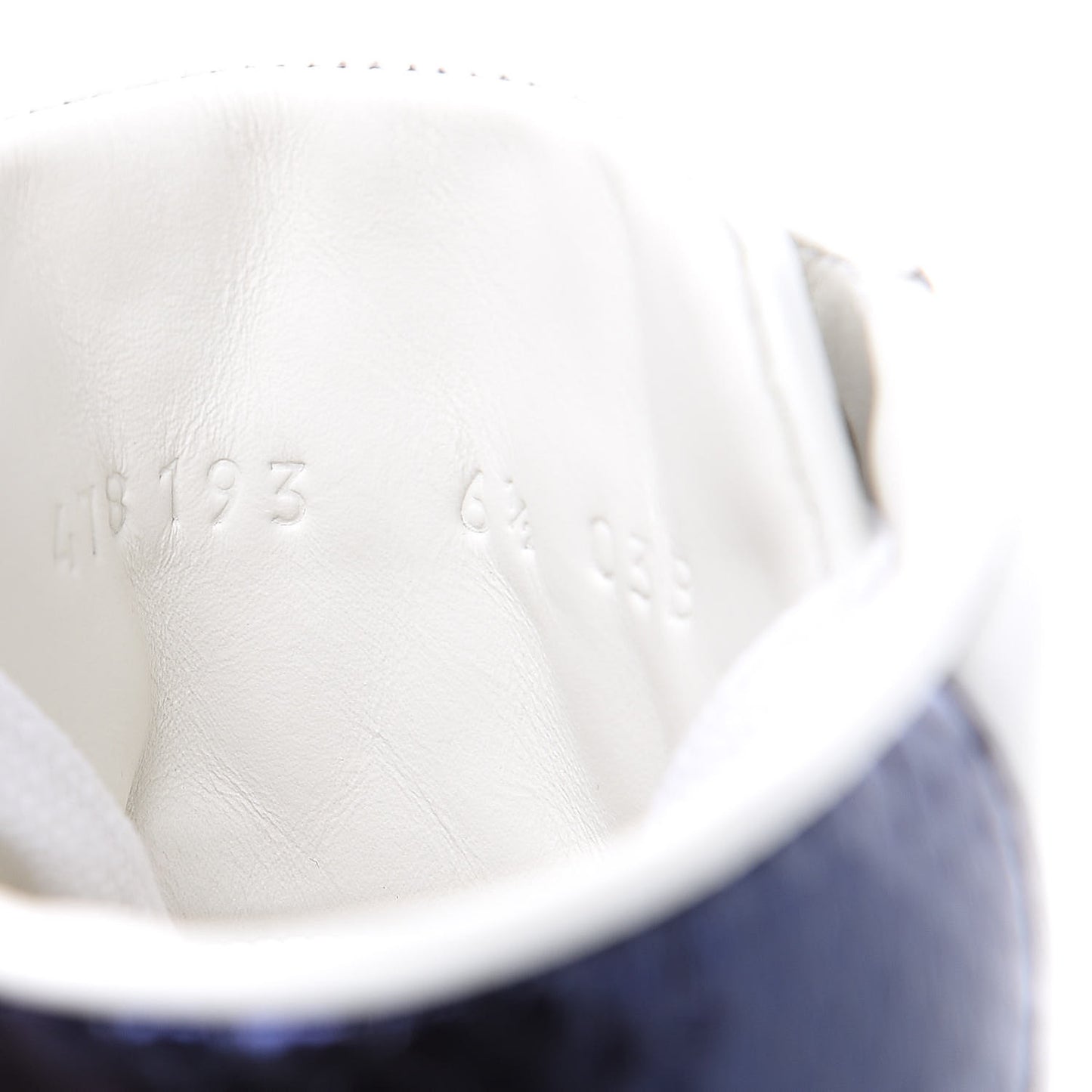 Calfskin Ayers Web Tiger Removable Patches Mens Ace High Top Sneakers 6.5 White