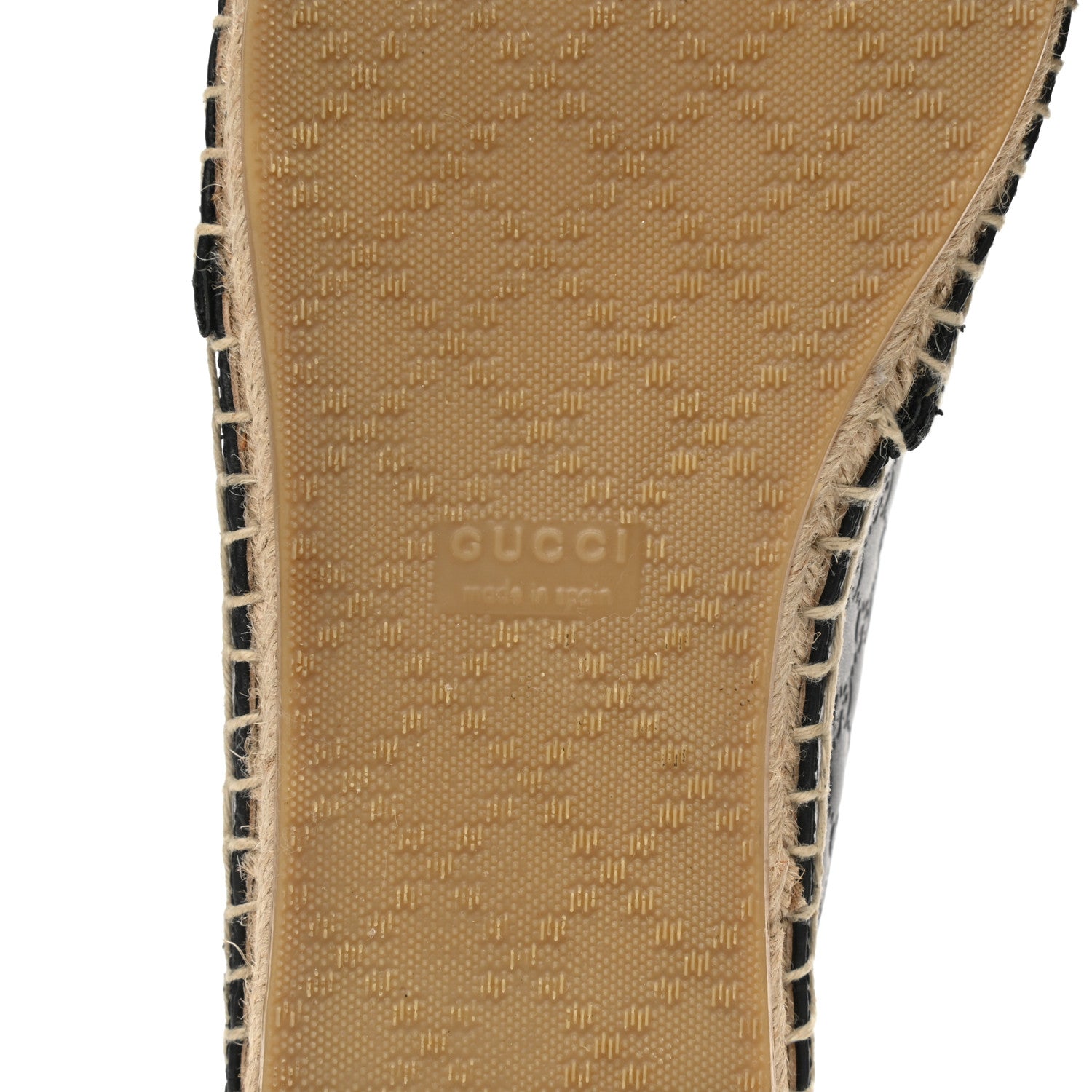 Gucci Microguccissima Signature Espadrilles 38.5 Black 7 of 11