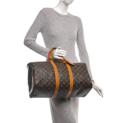 Louis Vuitton Monogram Keepall 45 2 of 10