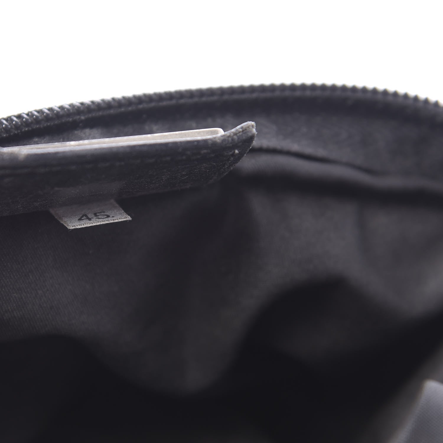 Prada Nylon Flat Messenger Bag Black 10 of 15
