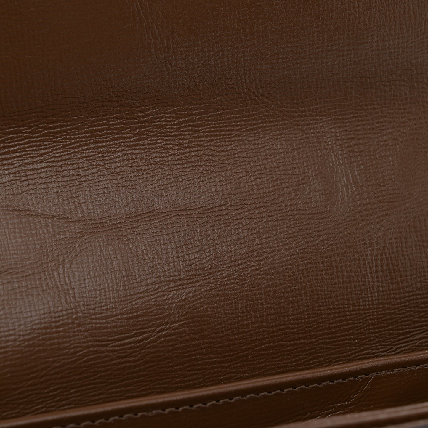 Azalea Calfskin Horsebit 1955 Shoulder Bag Brown Sugar