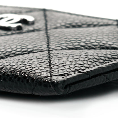 Chanel Caviar Quilted Card Holder Black 10 of 11