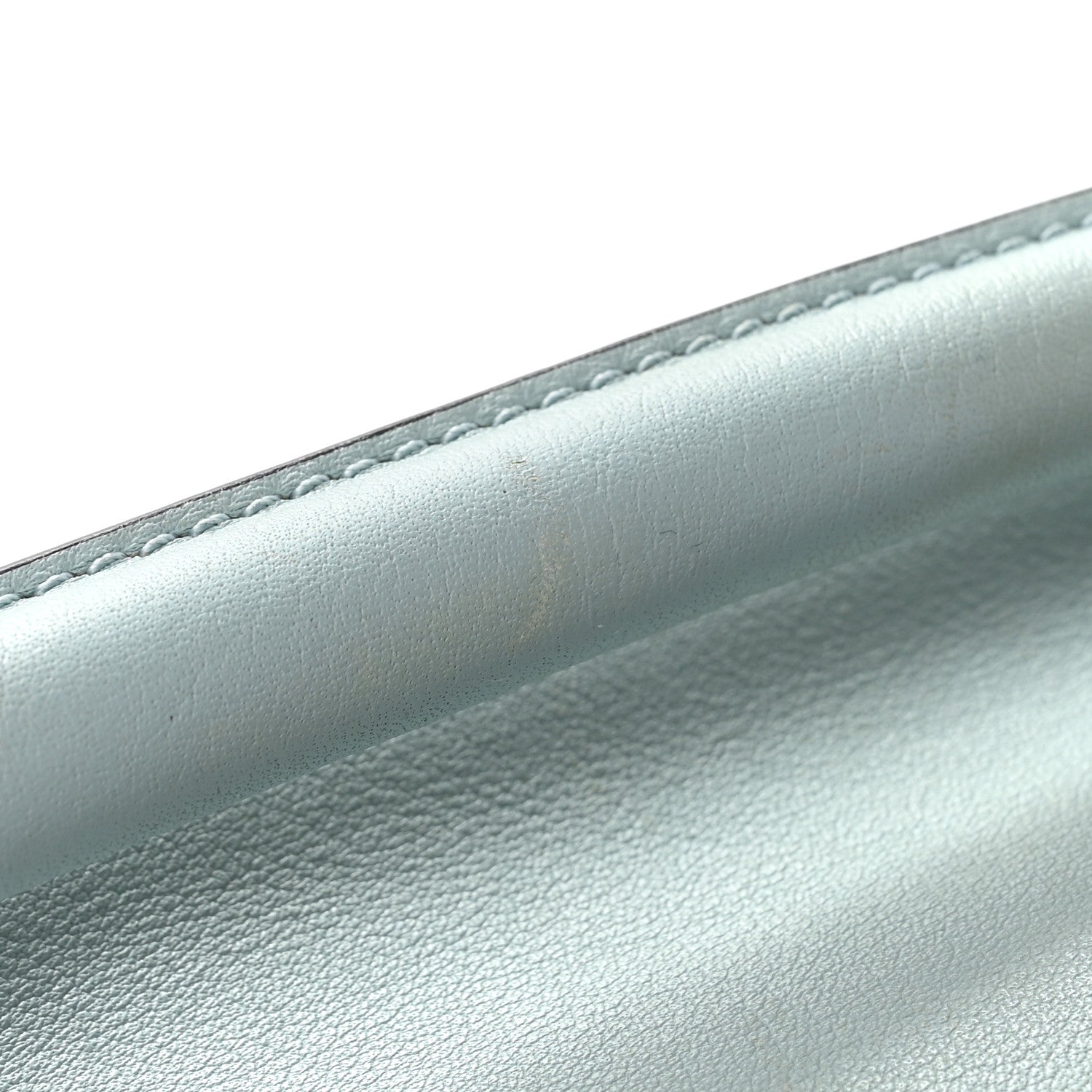 Loewe Calfskin Small Puzzle Bag Aqua Light Blue Stone Blue 12 of 12