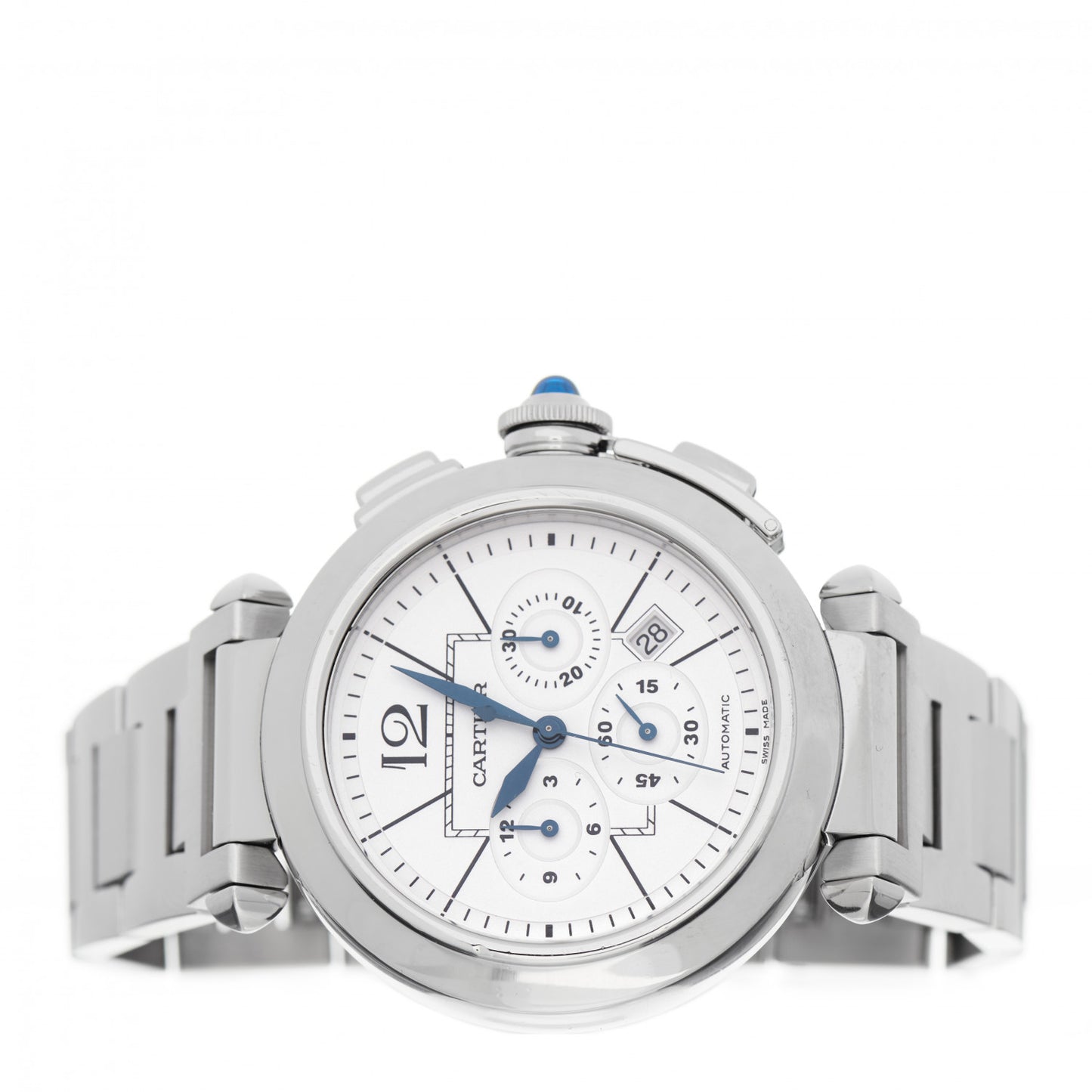 Stainless Steel 42mm Pasha C Chronograph Automatic Watch