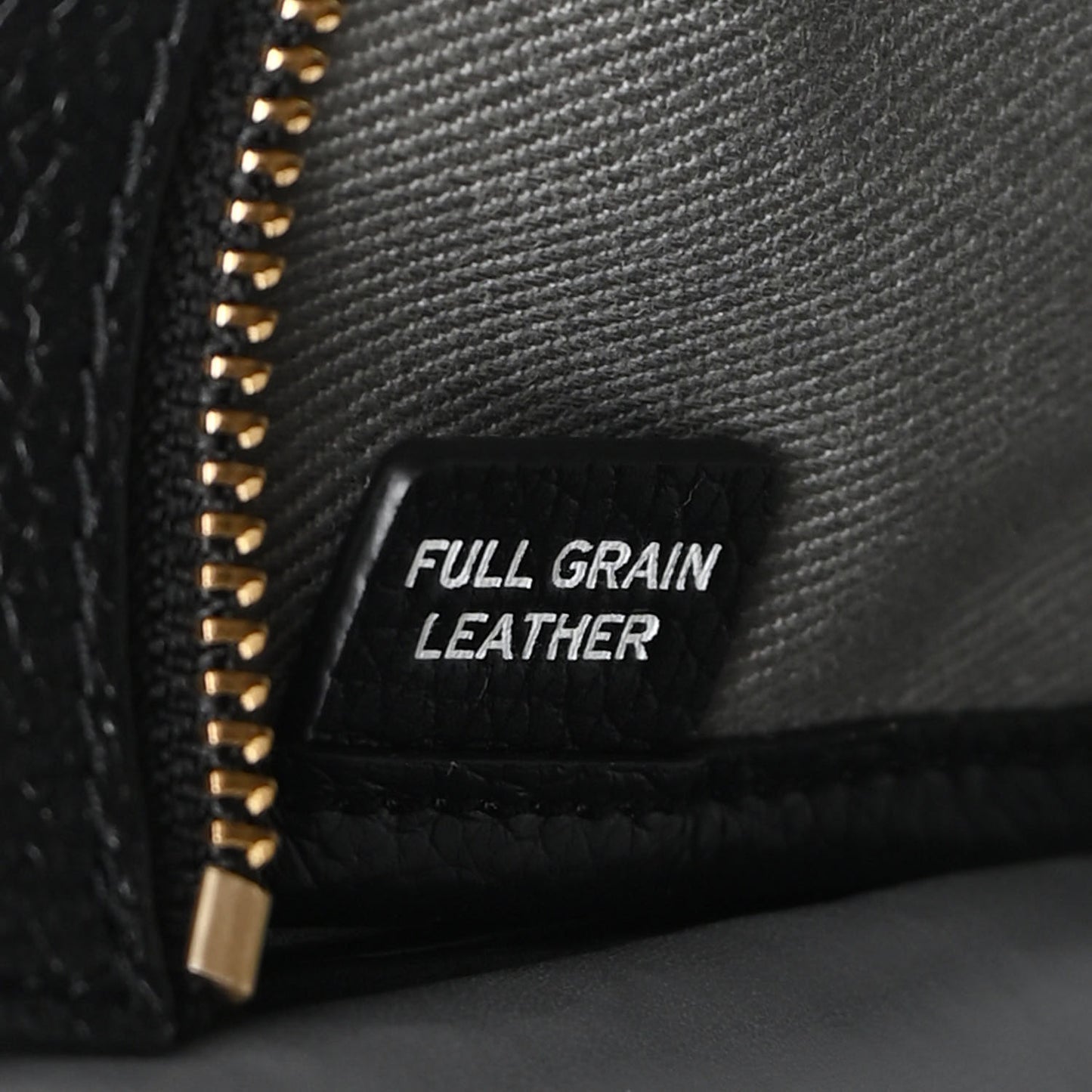 Grained Calfskin Small The Tote Bag Black