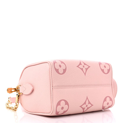 Louis Vuitton Empreinte Monogram Giant Speedy Bandouliere 20 Degrade Rose Pink 4 of 8