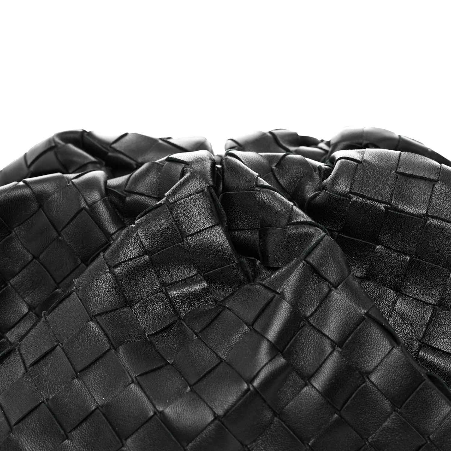 Bottega Veneta Nappa Maxi Intreccio The Pouch Oversized Clutch Black 9 of 13