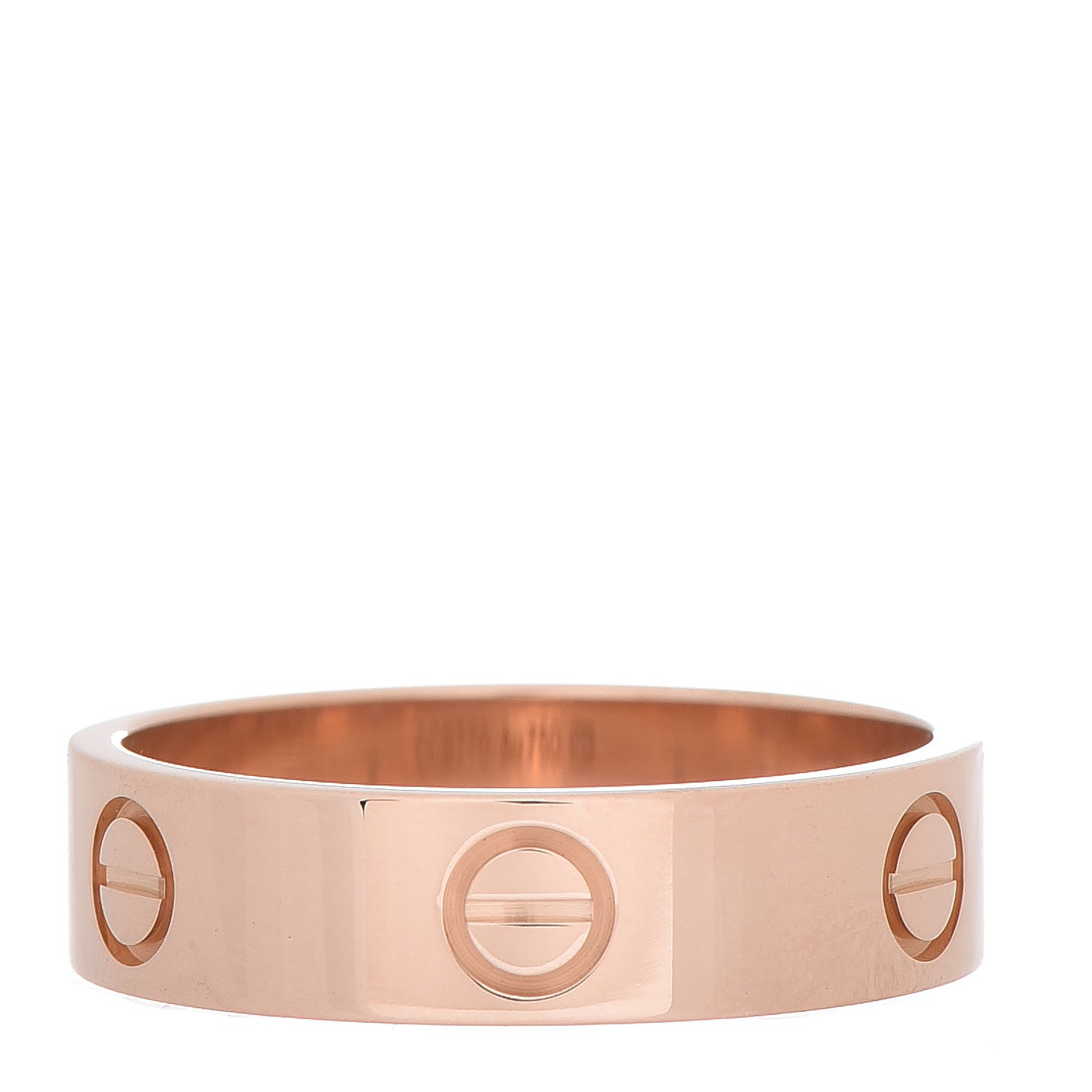 Cartier 18K Pink Gold 5.5mm LOVE Ring 60 9 3 of 4