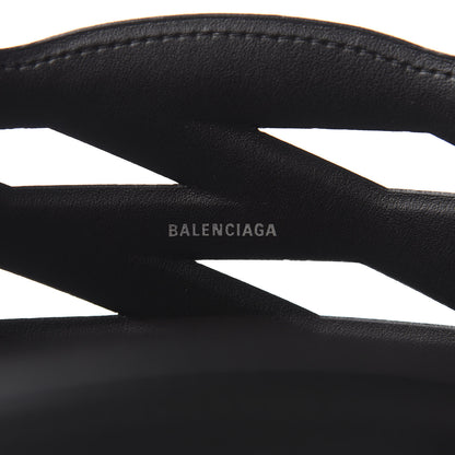 Balenciaga Faux Calfskin Neo Basket Tote Black 6 of 13
