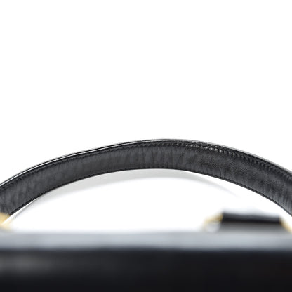 Chanel Lambskin Stitched Waist Belt Bag 70 28 Black 17 of 18