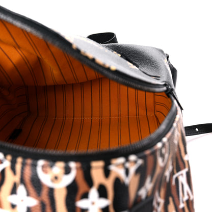 Louis Vuitton Monogram Giant Jungle Palm Springs Backpack PM Black 5 of 9