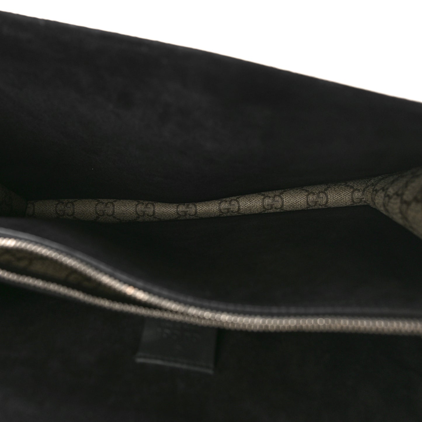 GG Supreme Monogram Medium Dionysus Shoulder Bag Black