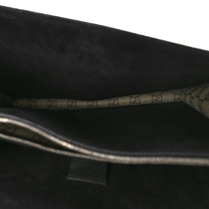 Gucci GG Supreme Monogram Medium Dionysus Shoulder Bag Black 5 of 14
