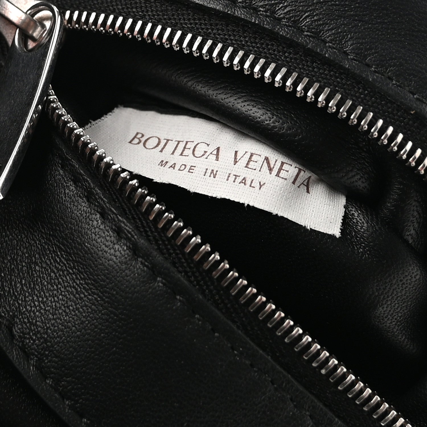 Bottega Veneta Lambskin Maxi Intreccio Padded Chain Cassette Crossbody Bag Black 7 of 11