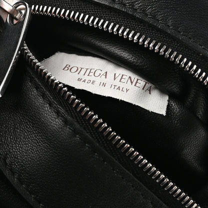 Bottega Veneta Lambskin Maxi Intreccio Padded Chain Cassette Crossbody Bag Black 7 of 11