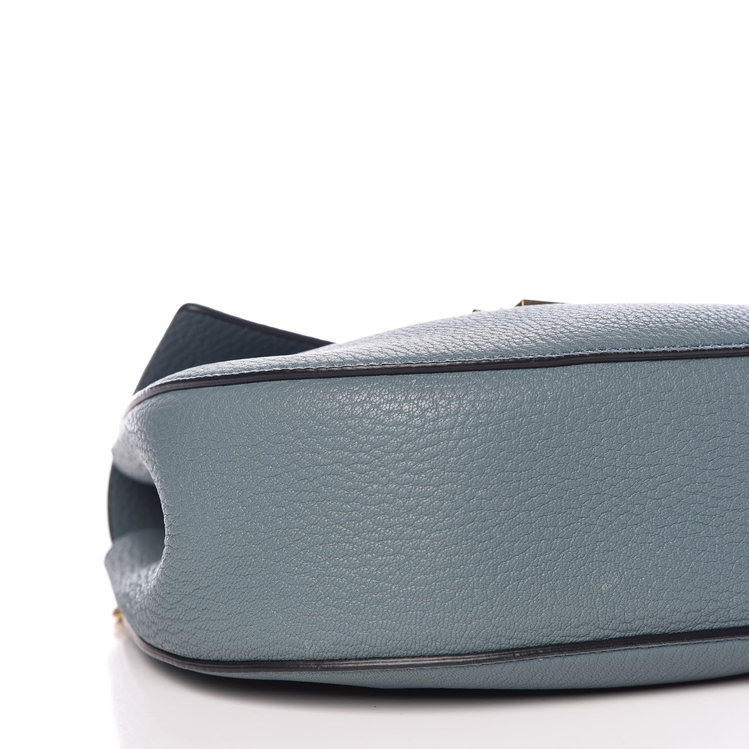 Chloe Grained Lambskin Drew Shoulder Bag Cloudy Blue 8 of 9
