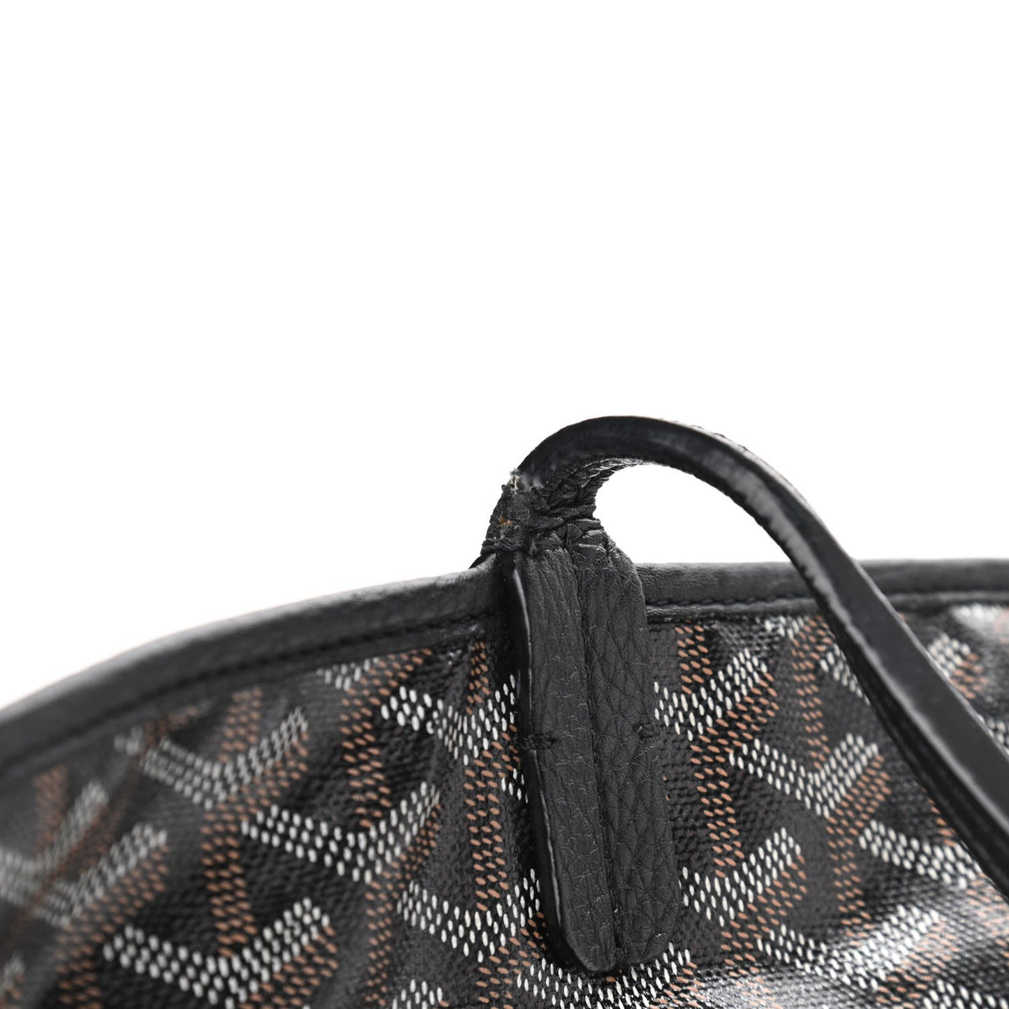 Goyardine Sac Hardy Pet Carrier PM Black