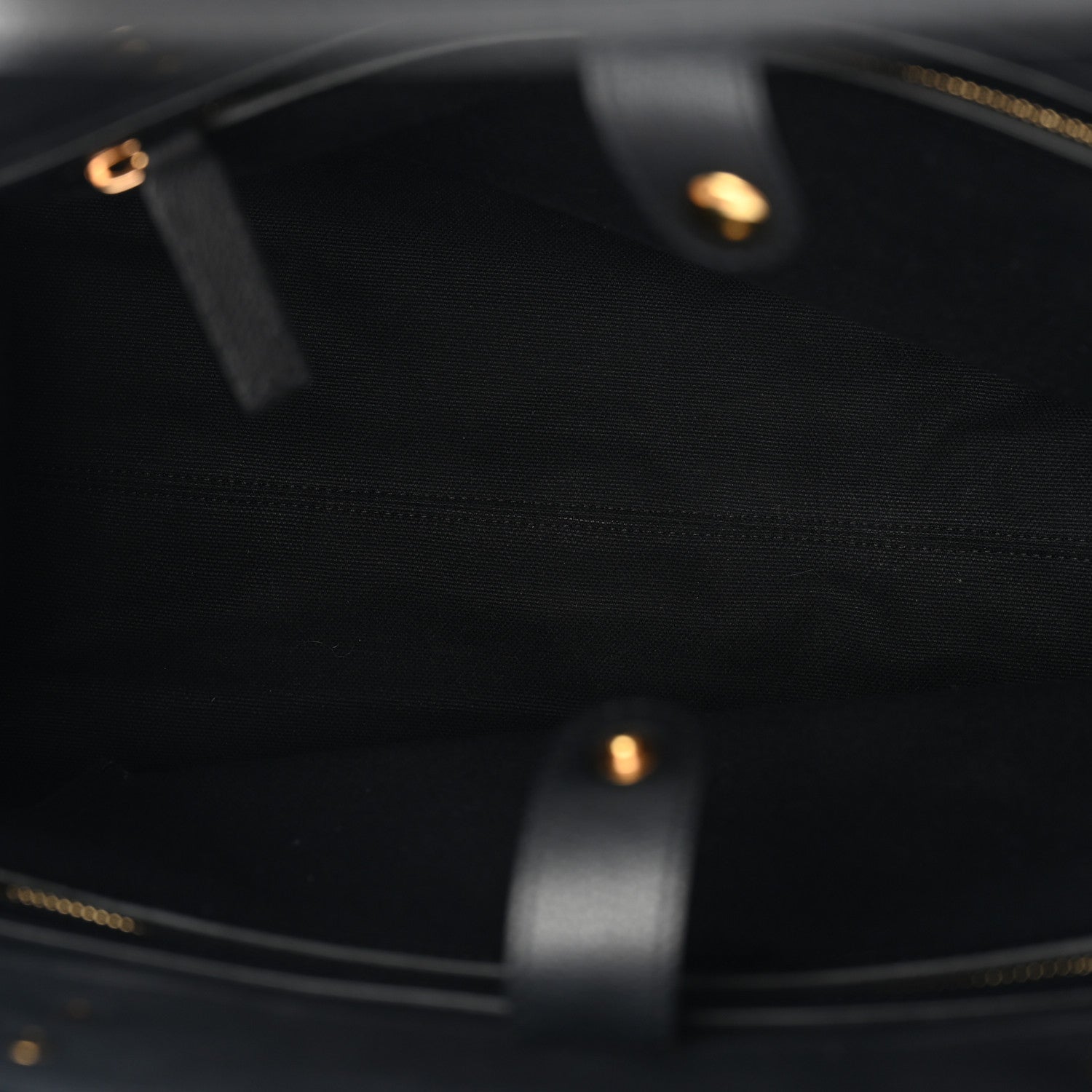 Versace Canvas Calfskin Large La Medusa Tote Bag Black 4 of 8