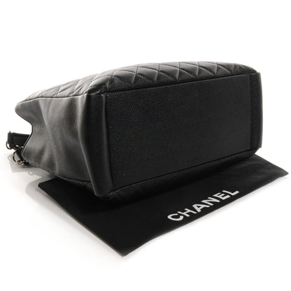 Chanel Caviar Grand Shopping Tote GST Black 4 of 8