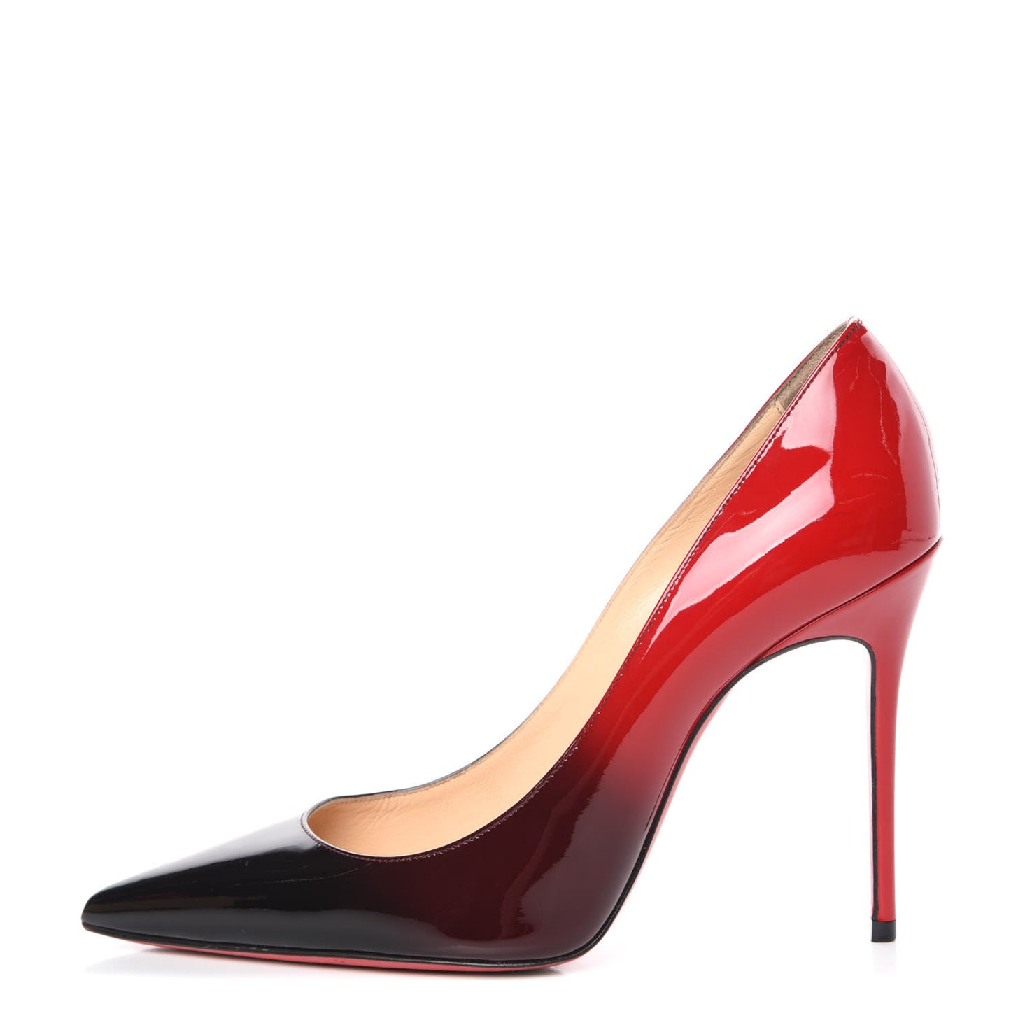 Patent Degrade Decollete 100 Pumps 37 Black Red