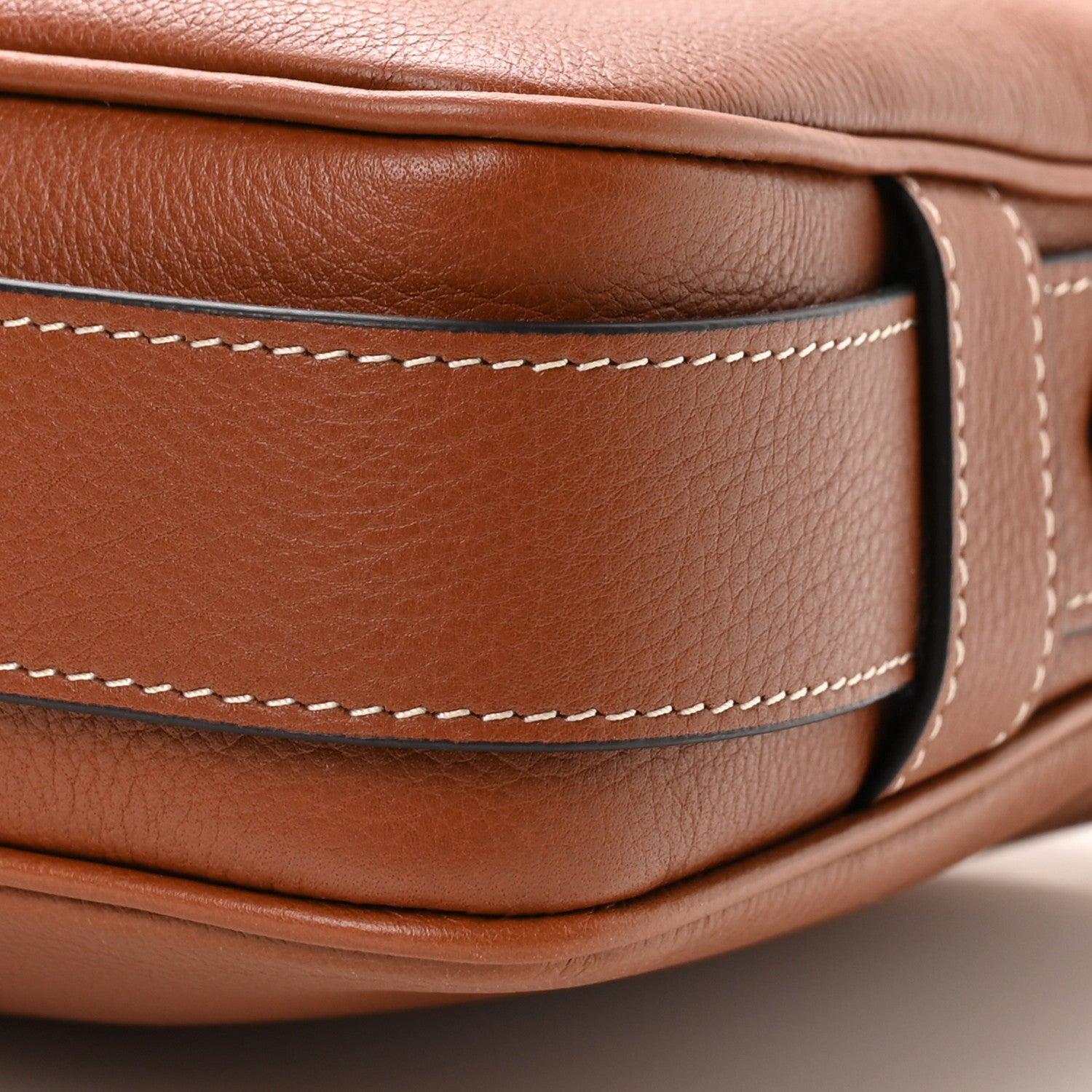 Celine Supple Calfskin Medium Romy Shoulder Bag Tan 11 of 12