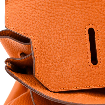 Hermes Taurillon Clemence JPG Birkin 42 Orange 19 of 30