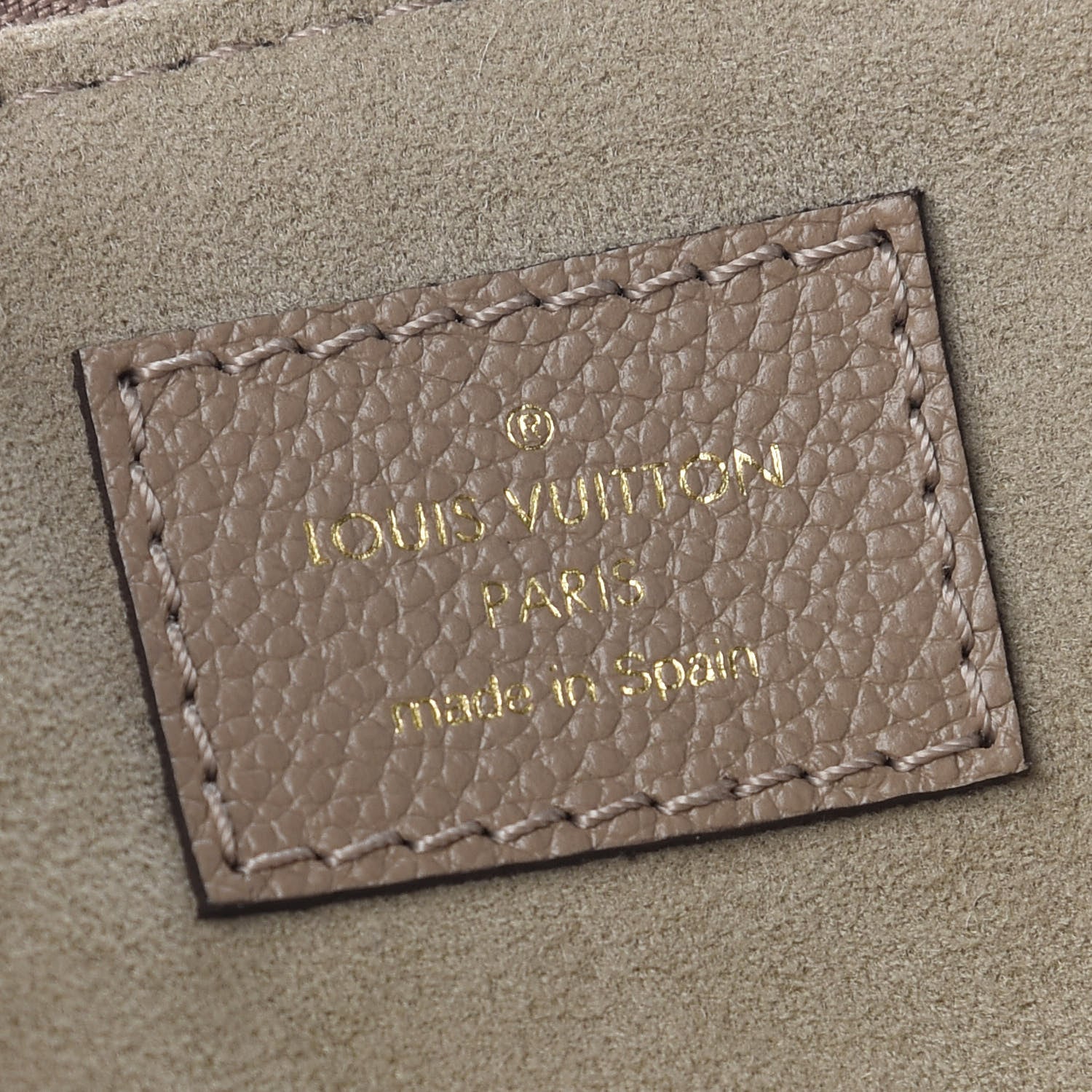 Louis Vuitton Empreinte Monogram Giant Petit Palais Tourterelle Creme 5 of 7