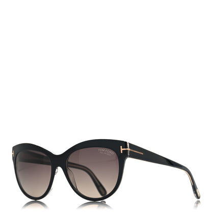 Tom Ford Polarized Lily Sunglasses TF430 Black 1 of 7