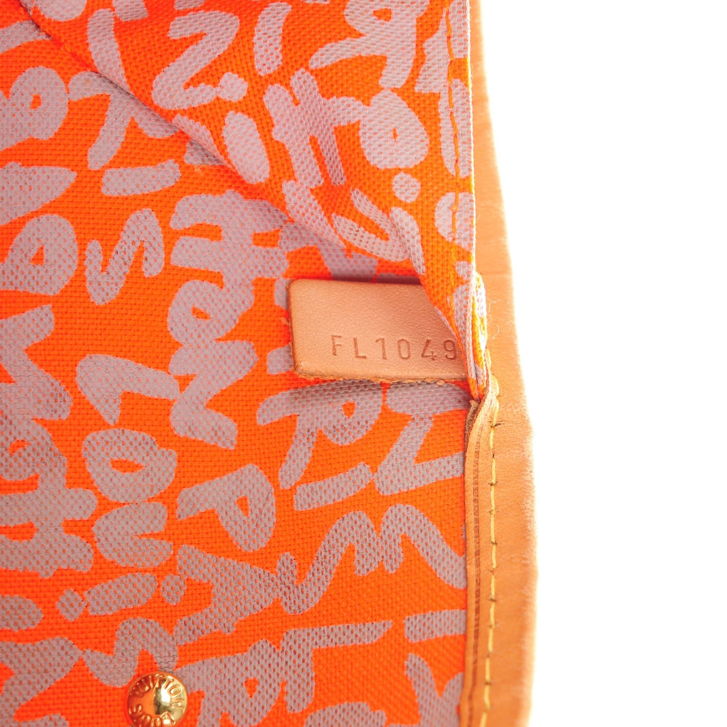 Monogram Graffiti Neverfull GM Orange