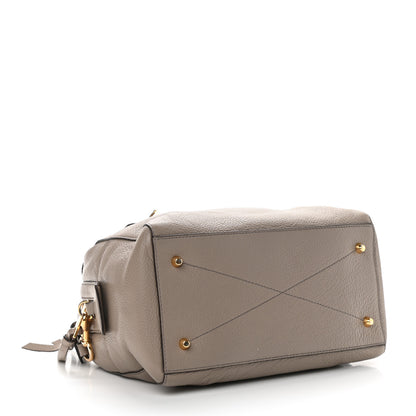 Marc Jacobs Calfskin Recruit Bauletto Satchel Tote Bag Mink 4 of 12