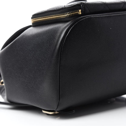 Chanel Caviar Quilted Business Affinity Backpack Black 6 of 13