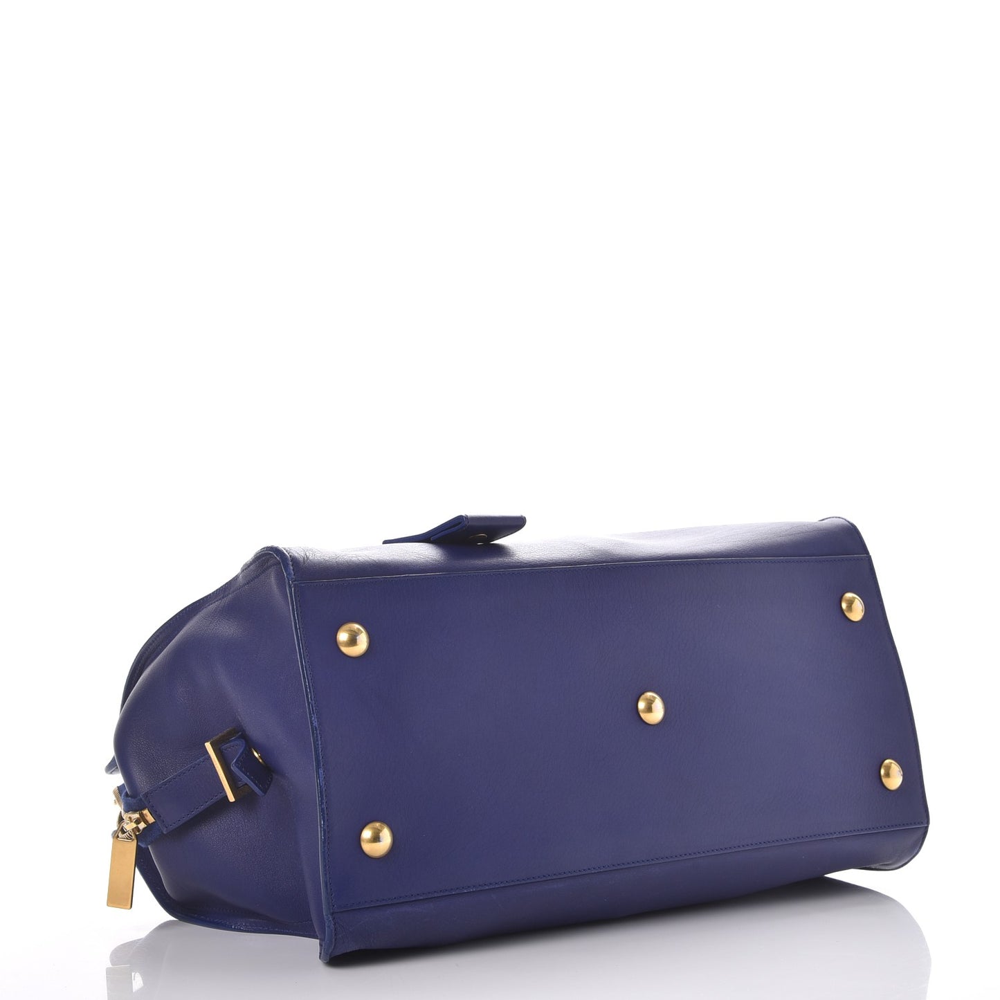 Calfskin Medium Classic Y Cabas Navy