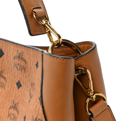 MCM Visetos Large Klara Hobo Cognac 12 of 16