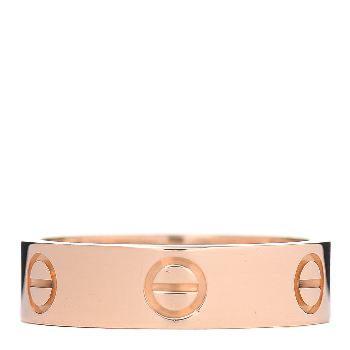 18K Yellow Gold 5.5mm LOVE Ring 56 7.75