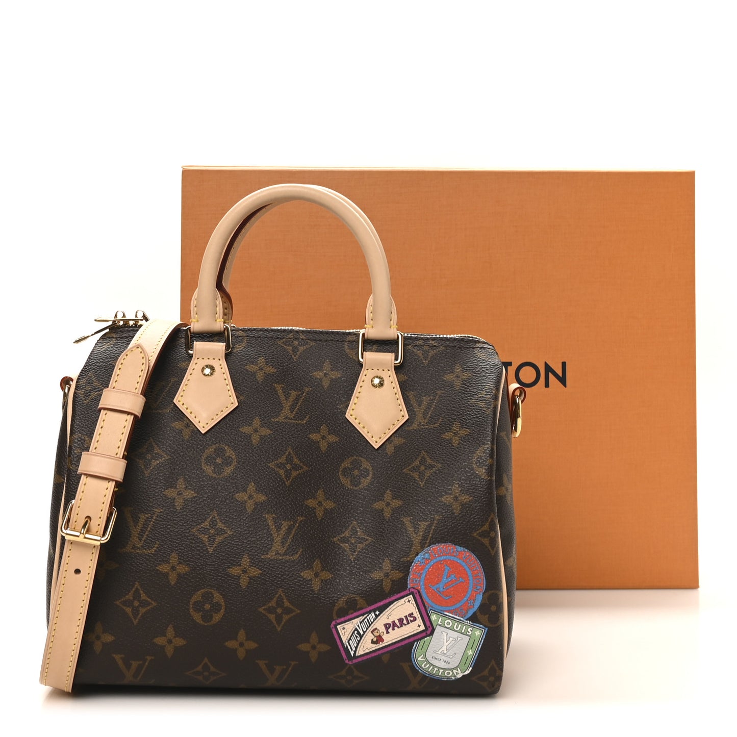 Monogram My World Tour Speedy Bandouliere 25