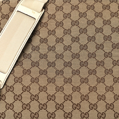 Gucci GG Monogram Medium Flap Messenger Bag Beige 8 of 11