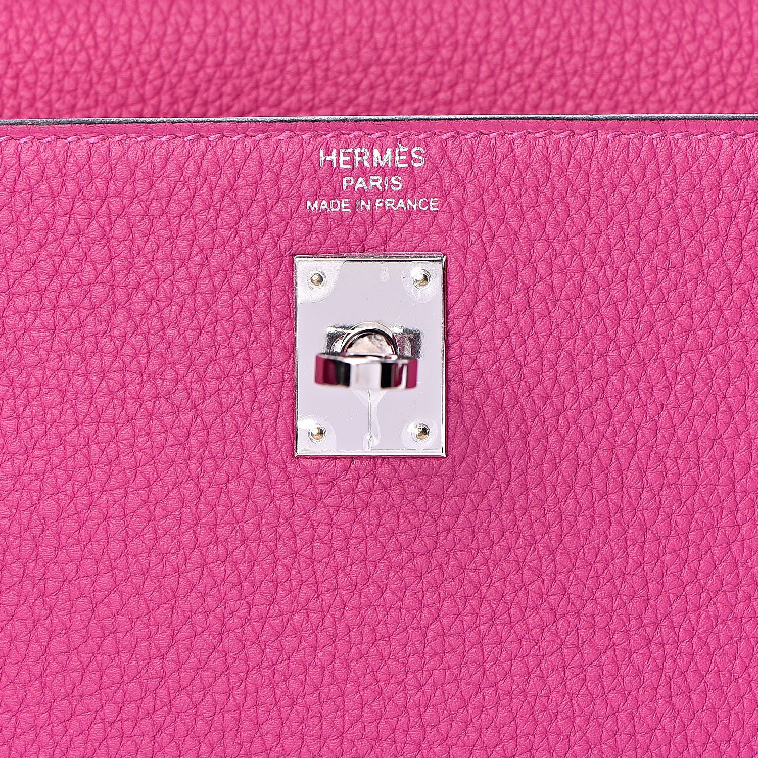 Hermes Togo Kelly Retourne 25 Rose Pourpre 17 of 36