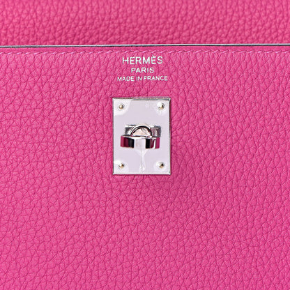 Hermes Togo Kelly Retourne 25 Rose Pourpre 17 of 36