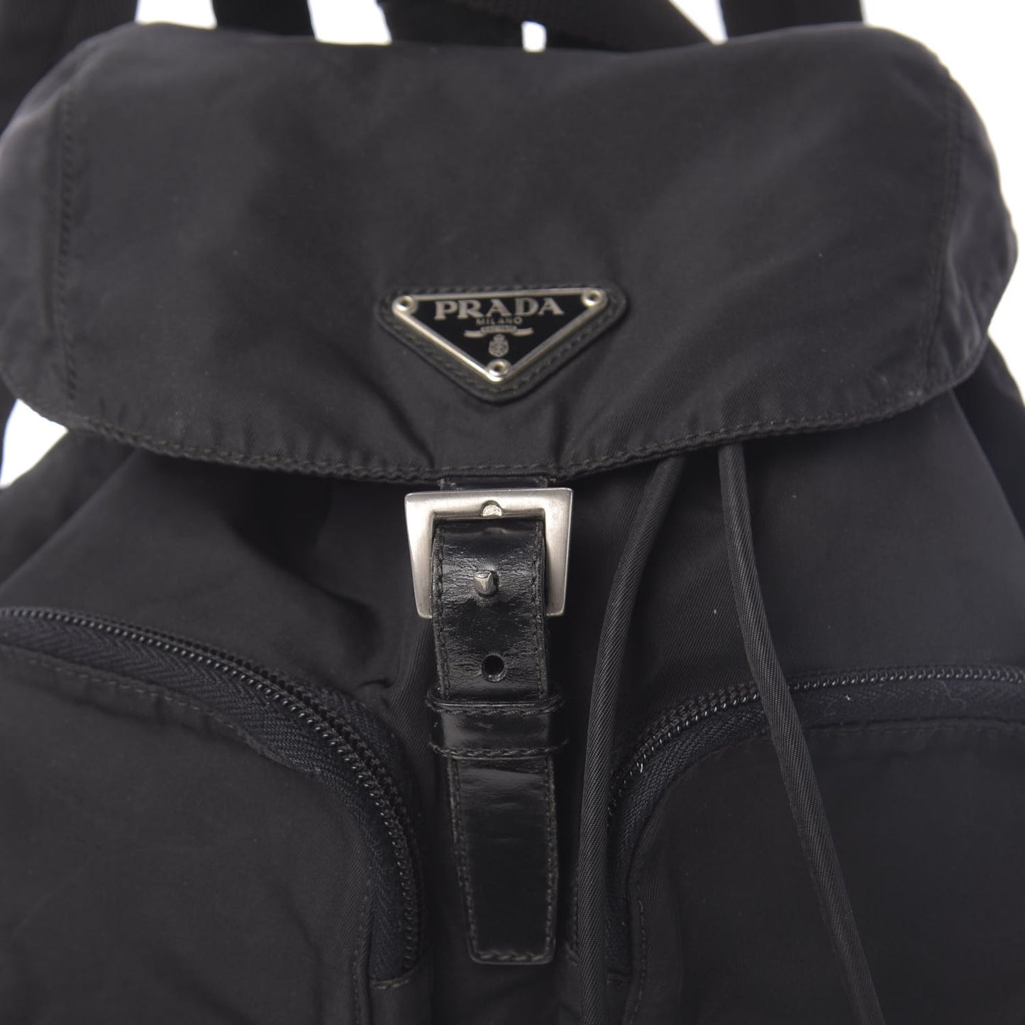 Tessuto Nylon Small Backpack Black
