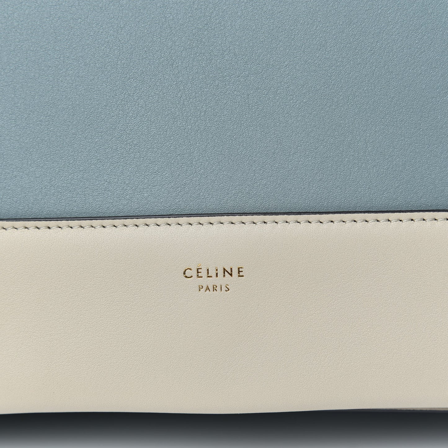 Shiny Smooth Calfskin Medium Frame Shoulder Bag Grege Storm