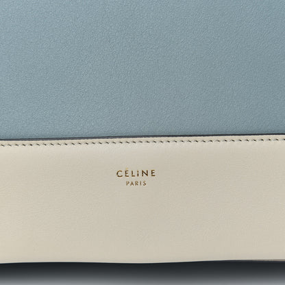 Celine Shiny Smooth Calfskin Medium Frame Shoulder Bag Grege Storm 6 of 10