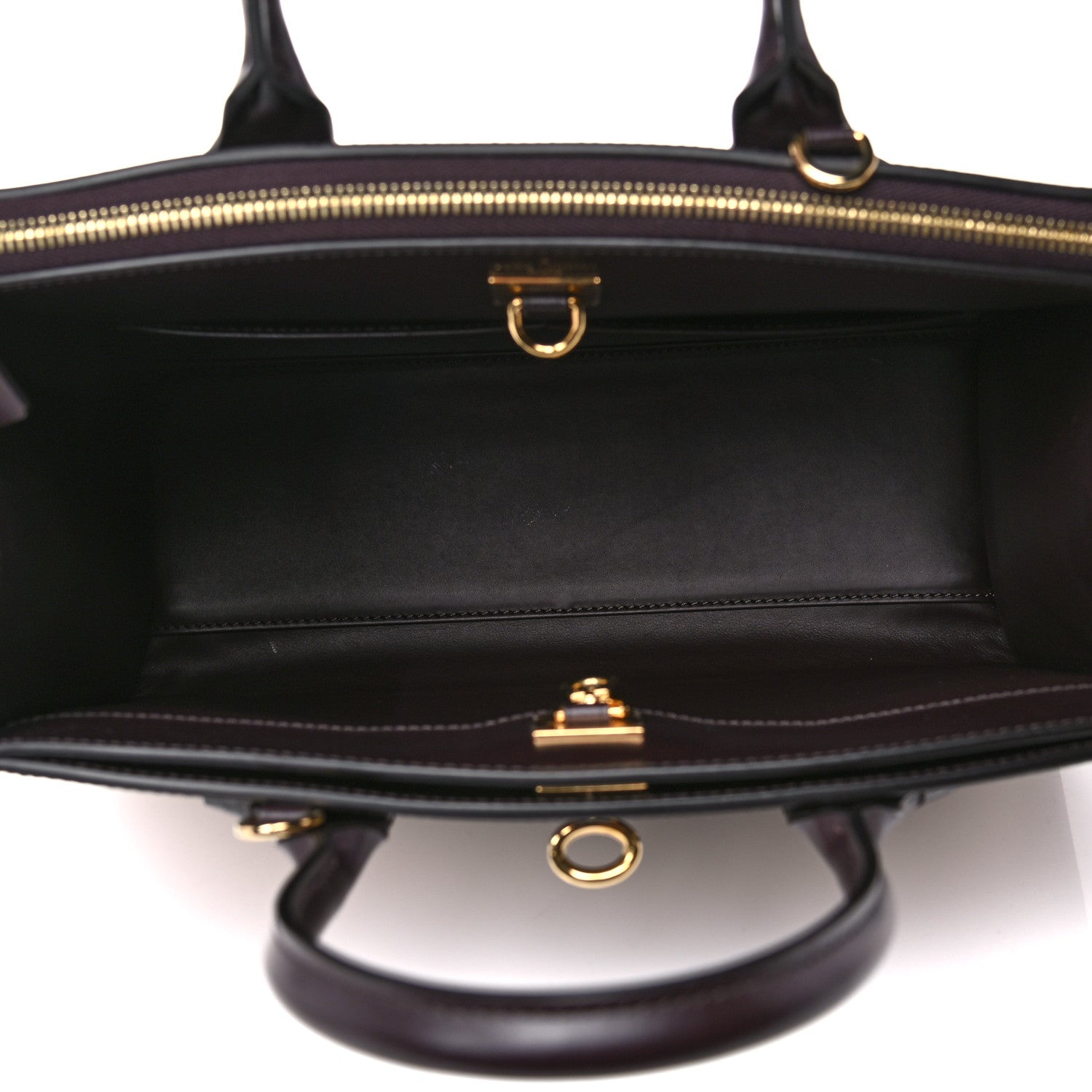 Louis Vuitton Taurillon Calfskin City Steamer MM Grey Bordeaux 6 of 12