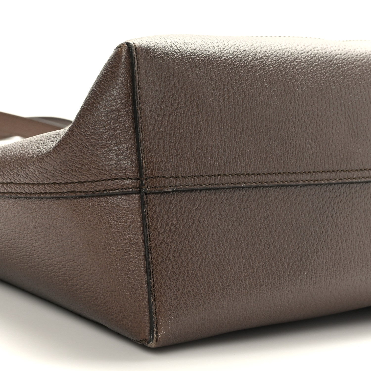 Gucci GG Supreme Monogram Web Ophidia Tote Brown 9 of 10