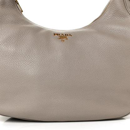 Prada Vitello Daino Hobo Pomice 9 of 14